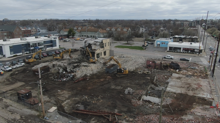 Demolition Begins at 22nd and Meridian for New Affordable Housing